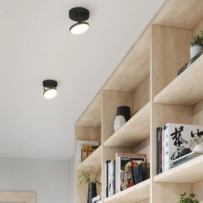 Kuzco Lighting - Novel LED Semi-Flush Mount - SF72205-BK - Canada Light Shop