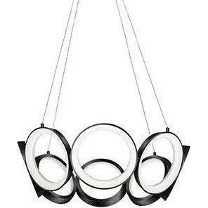 Kuzco Lighting - Oros Chandelier - CH94824-BK - Canada Light Shop