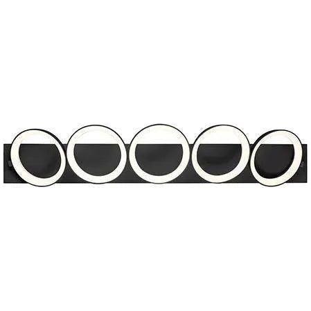Kuzco Lighting - Oros LED Bath Vanity - VL94842-BK - Canada Light Shop