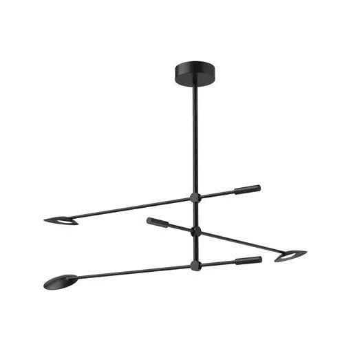 Kuzco Lighting - Rotaire LED Chandelier - CH90132-BK - Canada Light Shop
