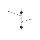 Kuzco Lighting - Rotaire LED Double Arm Light - WS90102-BK - Canada Light Shop