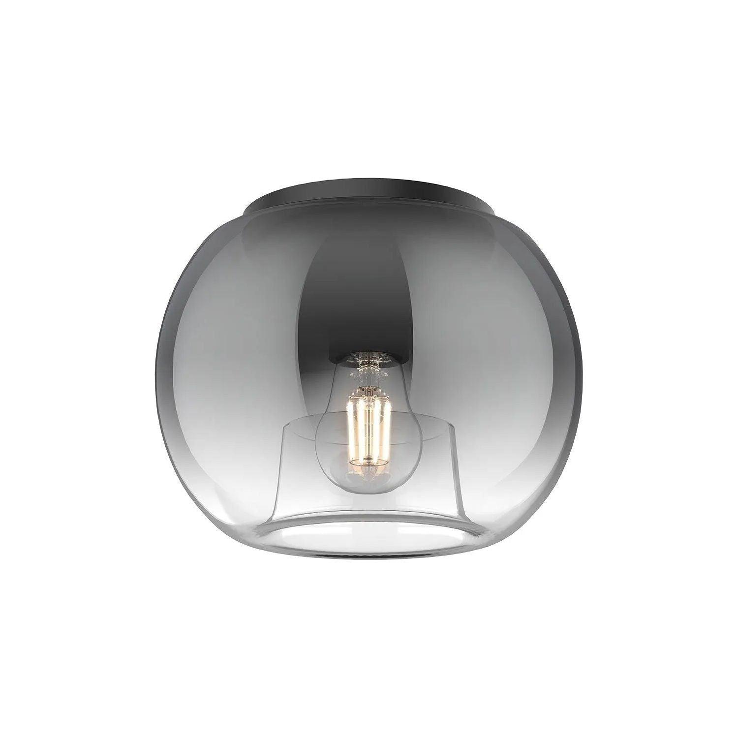 Kuzco Lighting - Samar Flush Mount - FM57508-BK/SM - Canada Light Shop