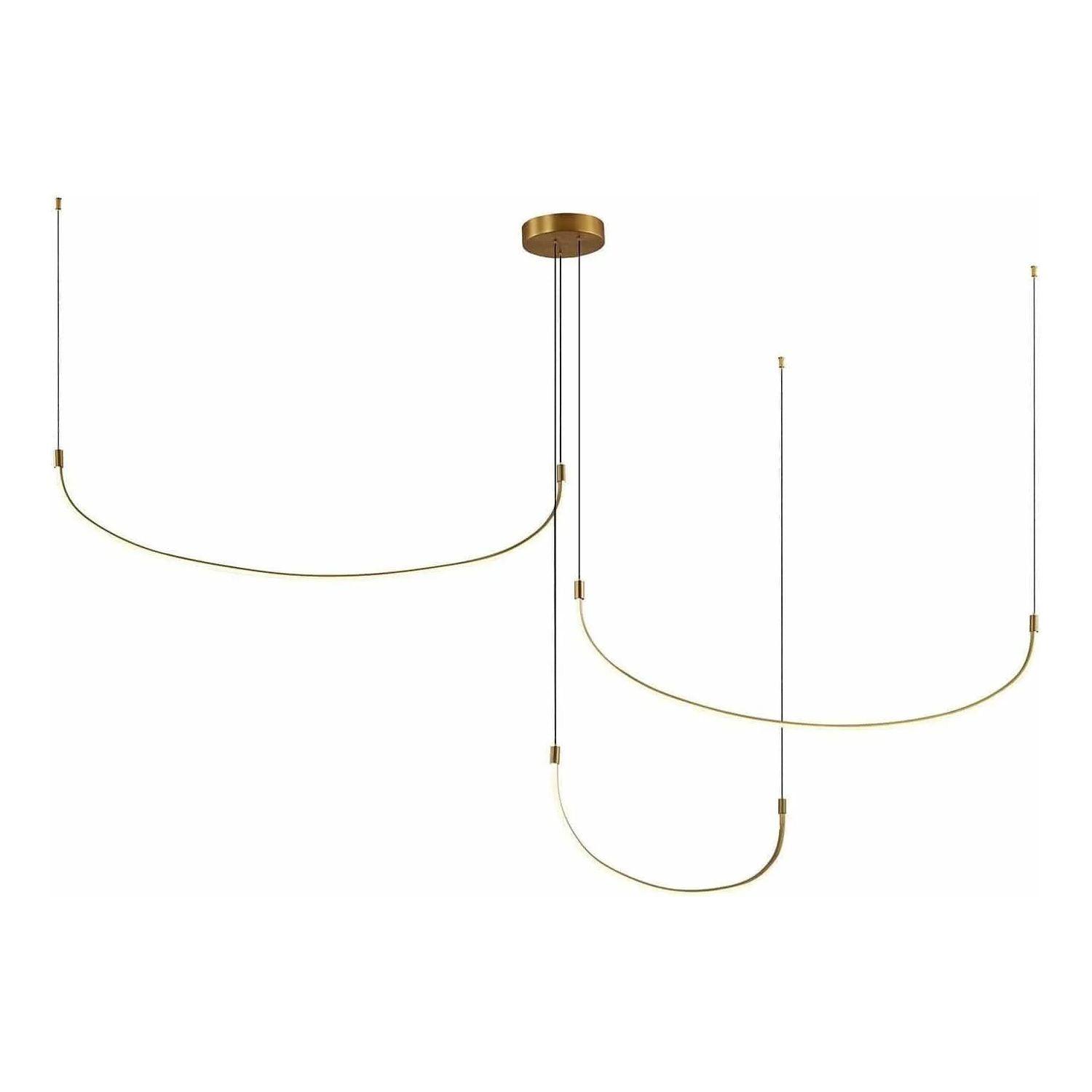 Kuzco Lighting - Talis LED Pendant - MP89390-BG - Canada Light Shop