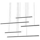 Kuzco Lighting - Vega Motion Linear Pendant - MP18350-BK - Canada Light Shop