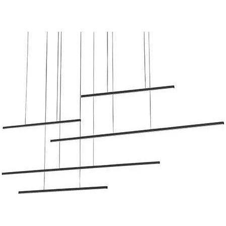 Kuzco Lighting - Vega Motion Linear Pendant - MP18363-BK - Canada Light Shop