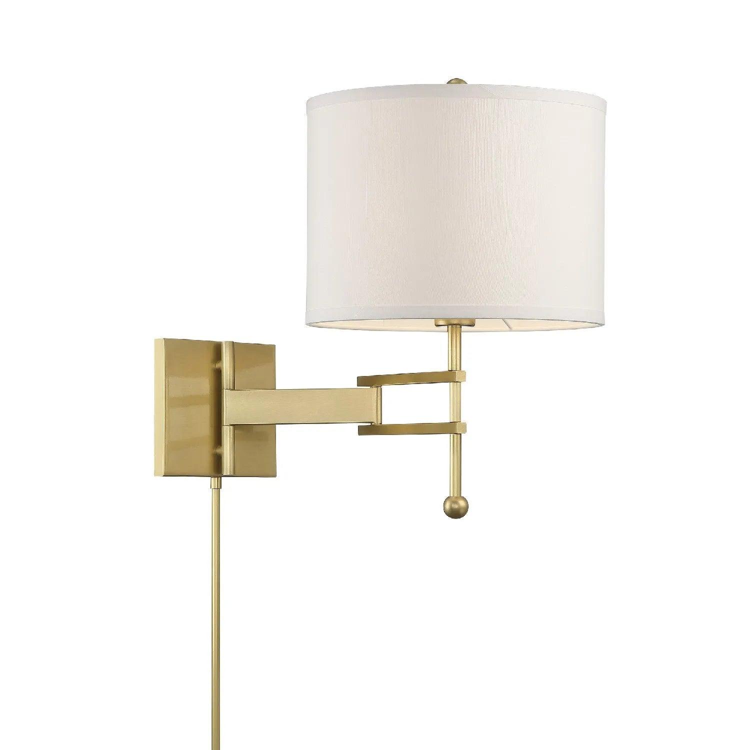Crystorama - Marshall One Light Wall Mount - MAR-A8031-AG - Canada Light Shop