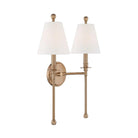 Crystorama - Riverdale Two Light Wall Mount - RIV-383-AG - Canada Light Shop