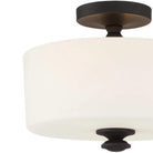 Crystorama - Travis Two Light Ceiling Mount - TRA-A3302-BF - Canada Light Shop