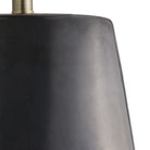 Arteriors 17367-943 Deagan Table Lamp in Gunmetal & Teal Reactive