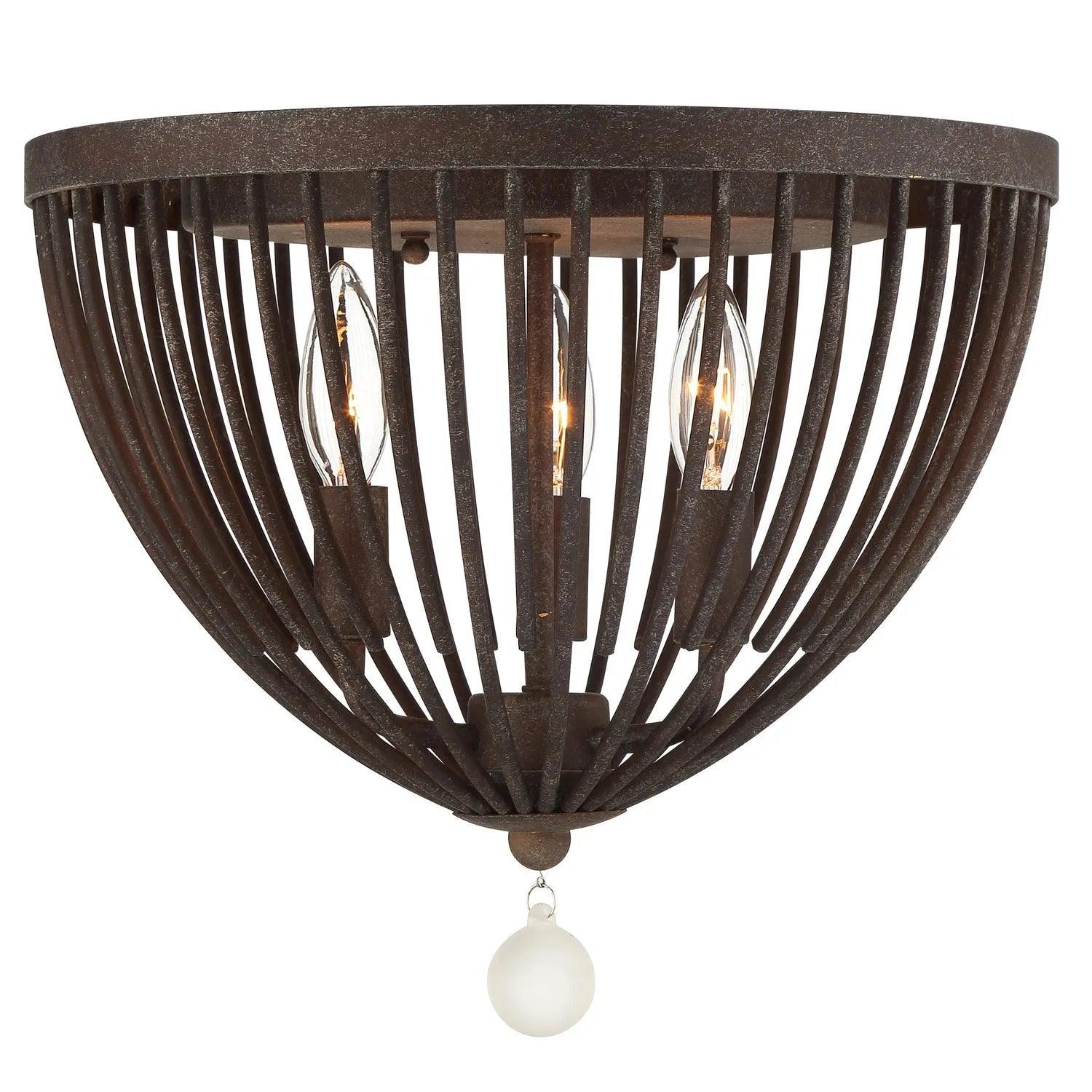 Crystorama - Duval Ceiling Mount - DUV-620-FB - Canada Light Shop