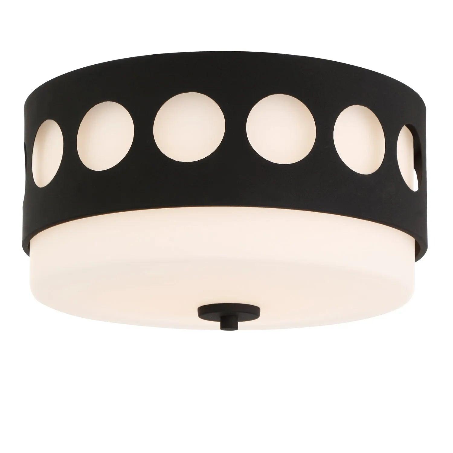 Crystorama - Kirby Ceiling Mount - KIR-B8100-BF - Canada Light Shop