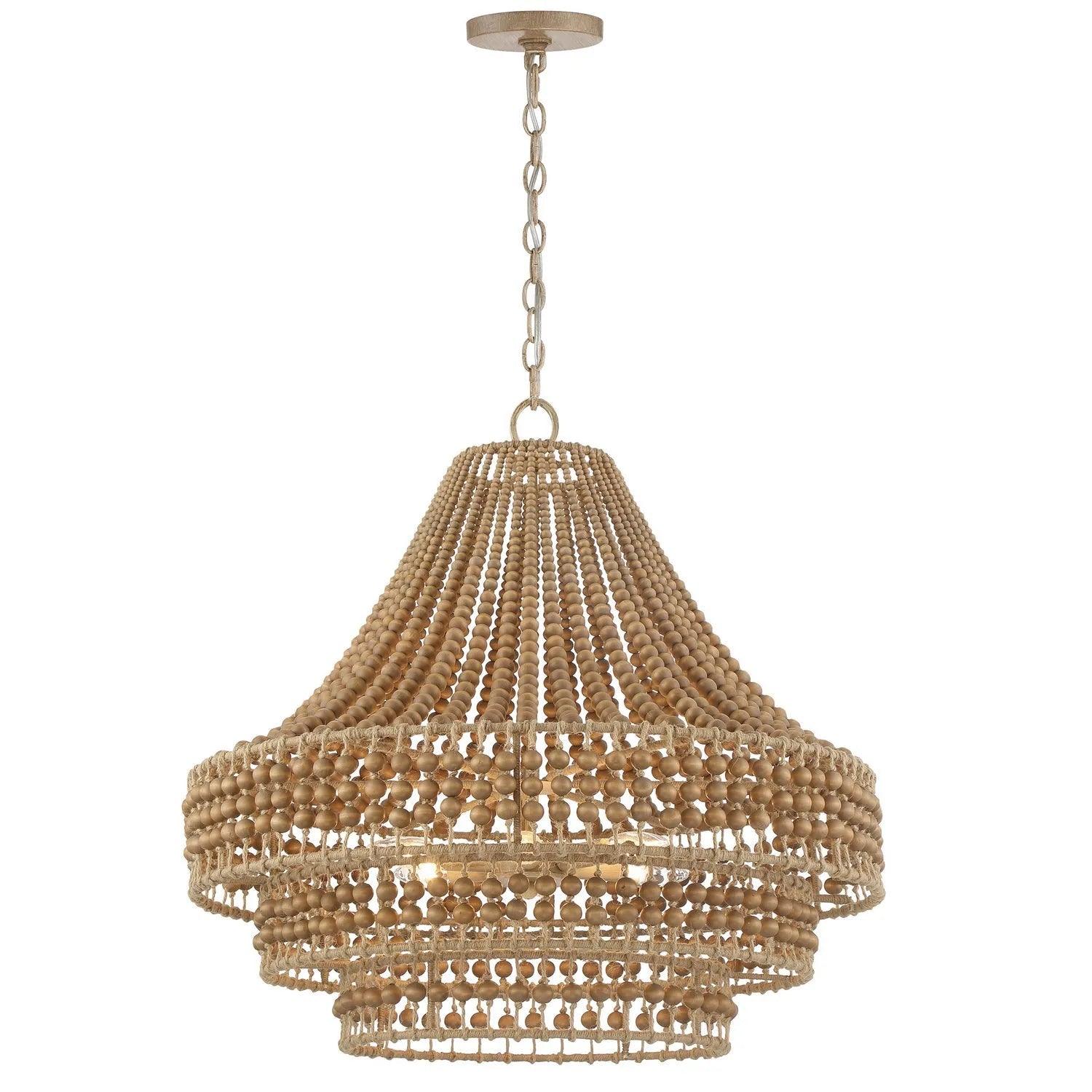 Crystorama - Silas Chandelier - SIL-B6006-BS - Canada Light Shop