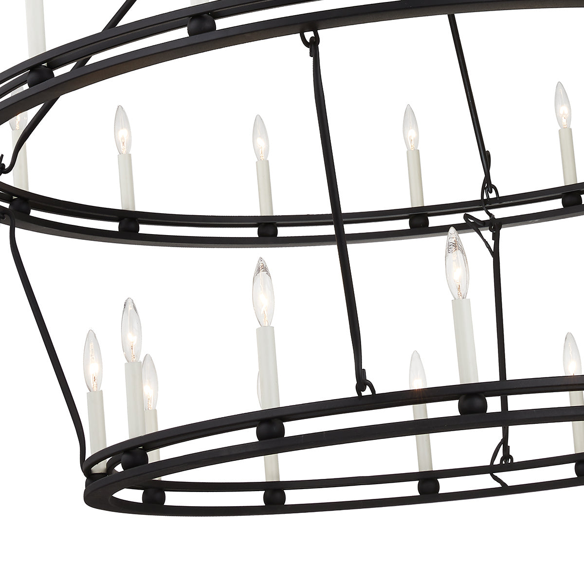 Troy Lighting Canada - F6235-TBK - 28 Light Chandelier - Sutton - Textured Black