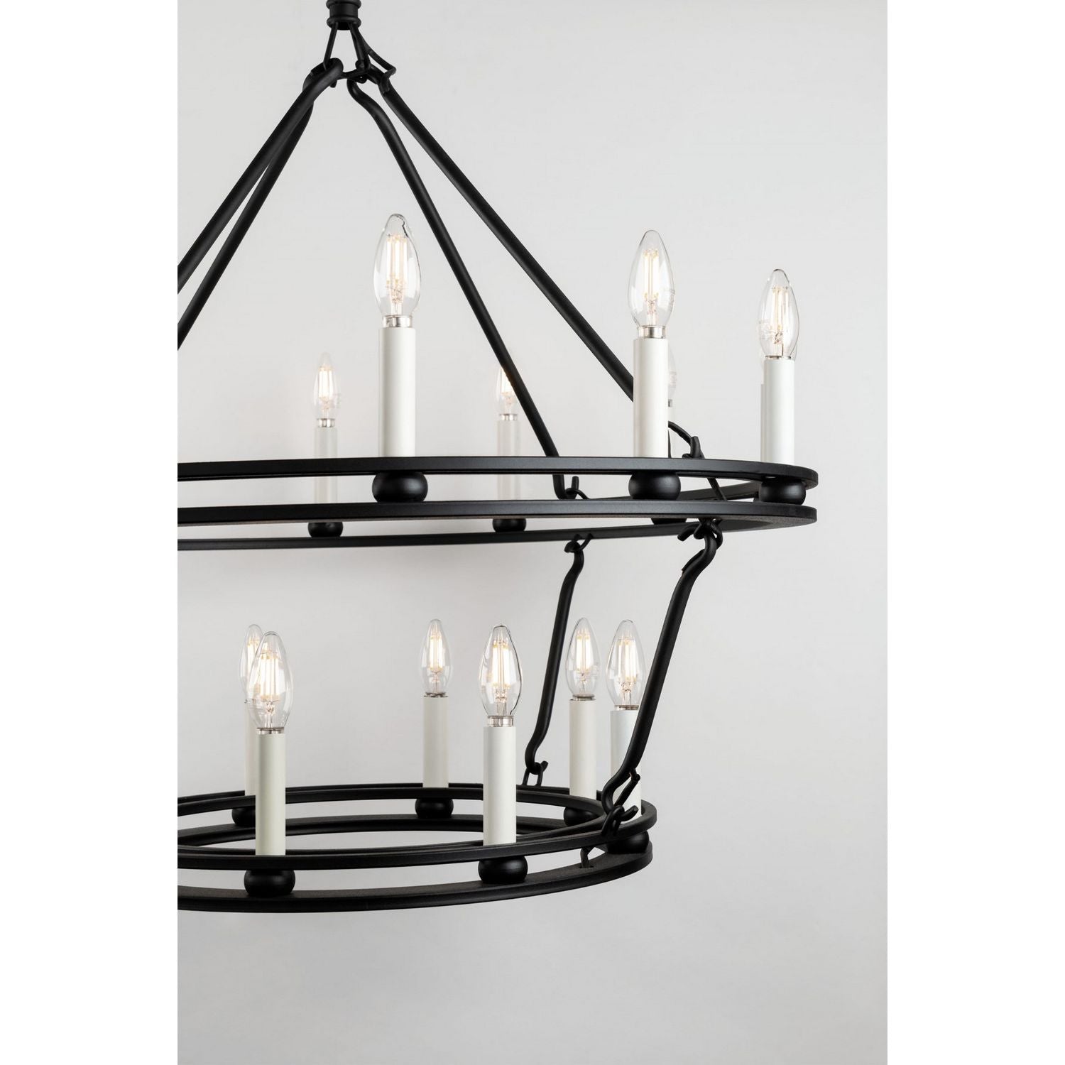 Troy Lighting Canada - F6235-TBK - 28 Light Chandelier - Sutton - Textured Black