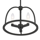 Crystorama - Abbott Chandelier - ABB-3004-BK - Canada Light Shop