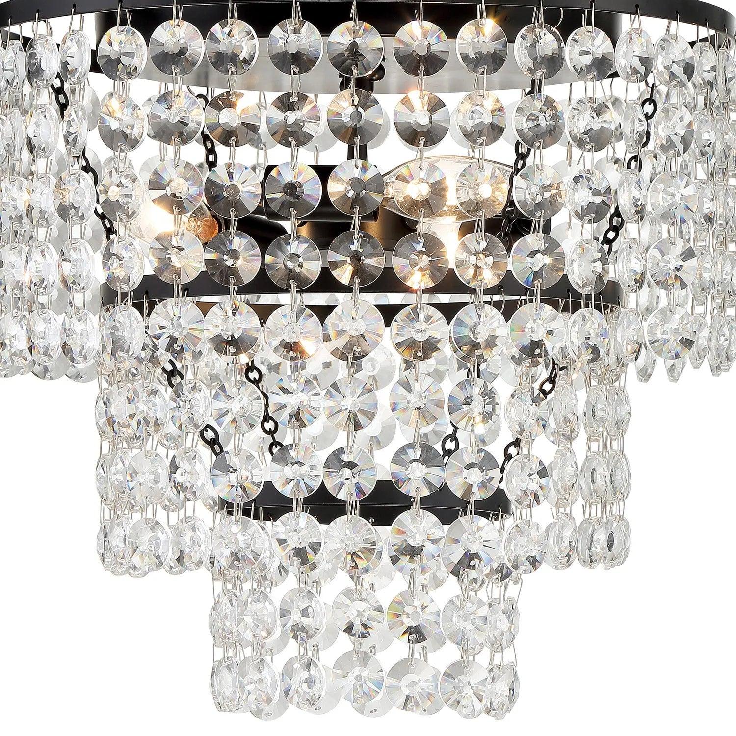 Crystorama - Gabrielle Ceiling Mount - GAB-B7303-MK - Canada Light Shop