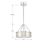 Crystorama - Kendal Pendant - KEN-8303-BF - Canada Light Shop