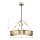 Crystorama - Kendal Pendant - KEN-8303-BF - Canada Light Shop