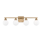 Visual Comfort Studio Canada - 4461604-848 - Four Light Bath Vanity - Clybourn - Satin Brass