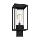 Visual Comfort Studio Canada - 8231101-12 - One Light Outdoor Post Lantern - Vado - Black