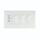 Eurofase Heating - EFSWTD3 - 1 TIMER+3 DIMMER, COMPLETE, WH - White
