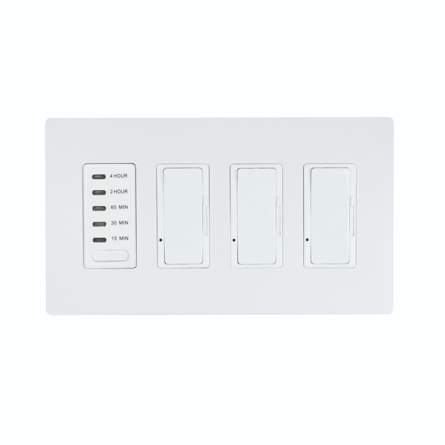 Eurofase Heating - EFSWTD3 - 1 TIMER+3 DIMMER, COMPLETE, WH - White