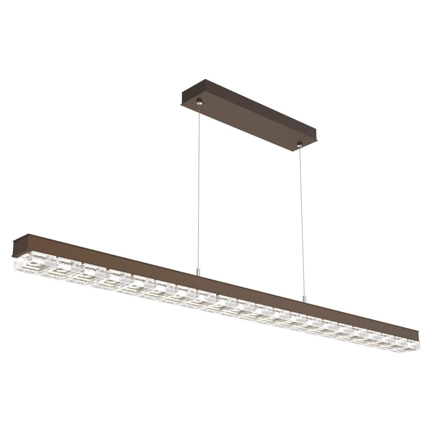Hammerton Studio - Tessera LED Linear Suspension - PLB0087-60-FB-TP-CA1-L3 - Canada Light Shop