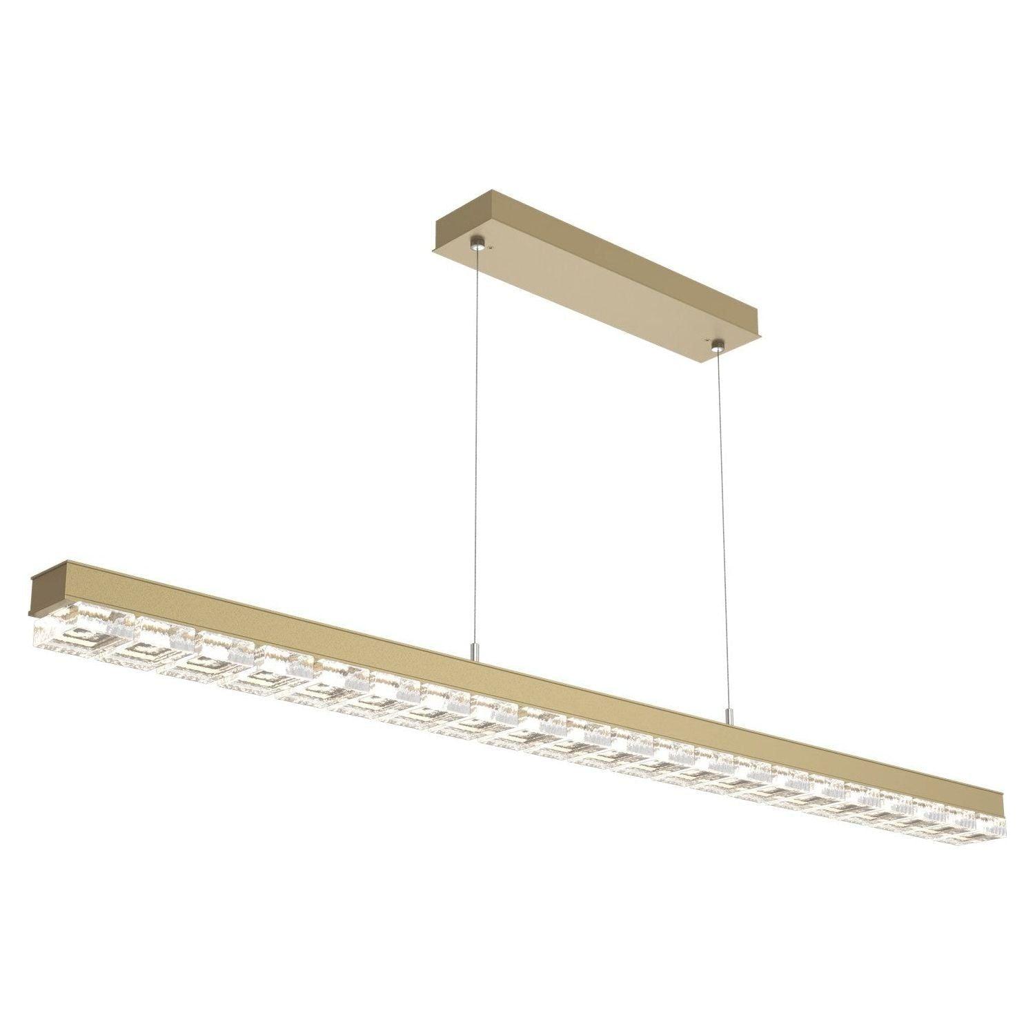 Hammerton Studio - Tessera LED Linear Suspension - PLB0087-60-GB-TP-CA1-L3 - Canada Light Shop