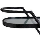 Arteriors - 4650 - Bar Cart - Nakoa - Blackened Iron