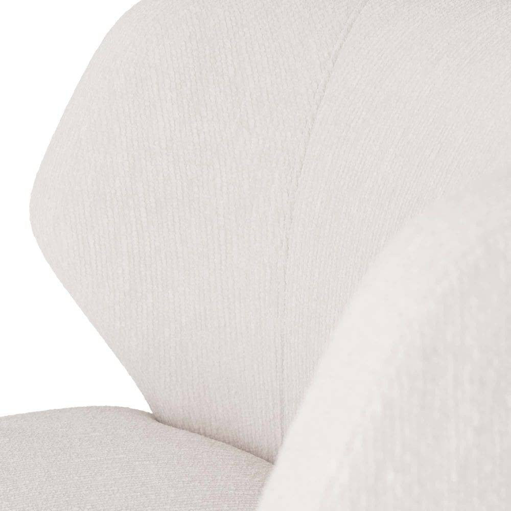 Arteriors - 8171 - Chair - Poppy - Cloud Boucle/Champagne Swivel