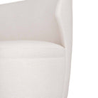 Arteriors - 8176 - Settee - Pasadena - Cloud Boucle/Dark Walnut
