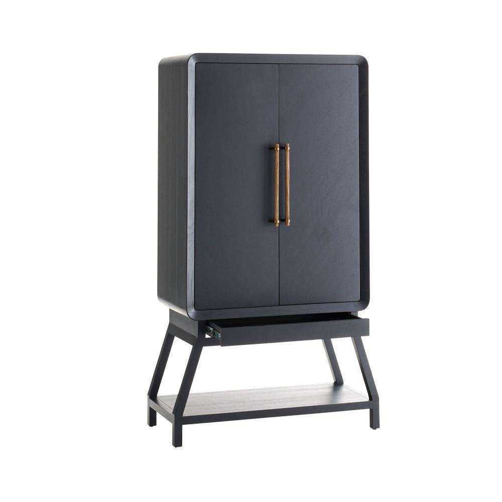 Arteriors - DJ5015 - Cocktail Cabinet - Cantu - Ebony