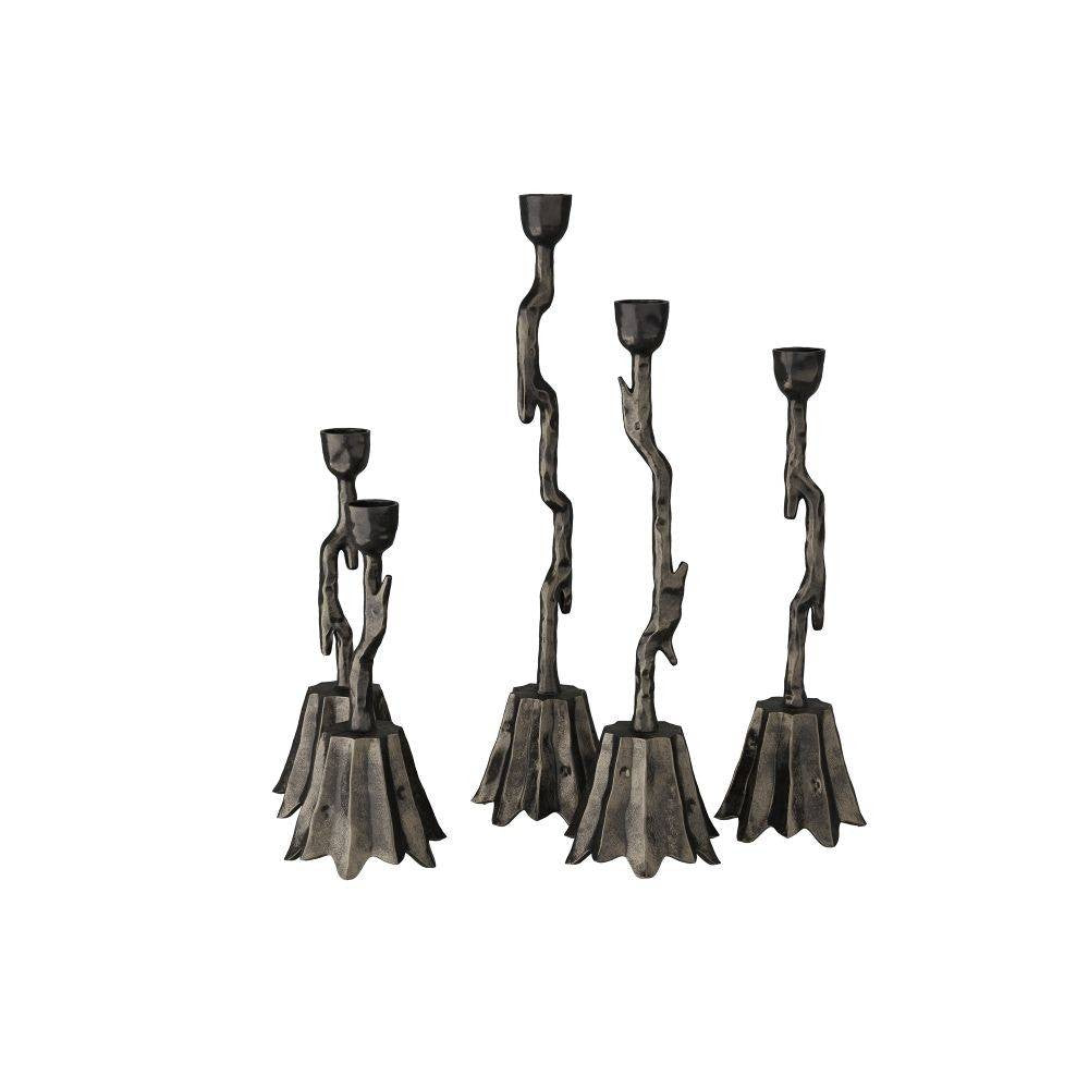 Arteriors - ACI02 - Candlesticks, Set of 5 - Brandt - Bronze
