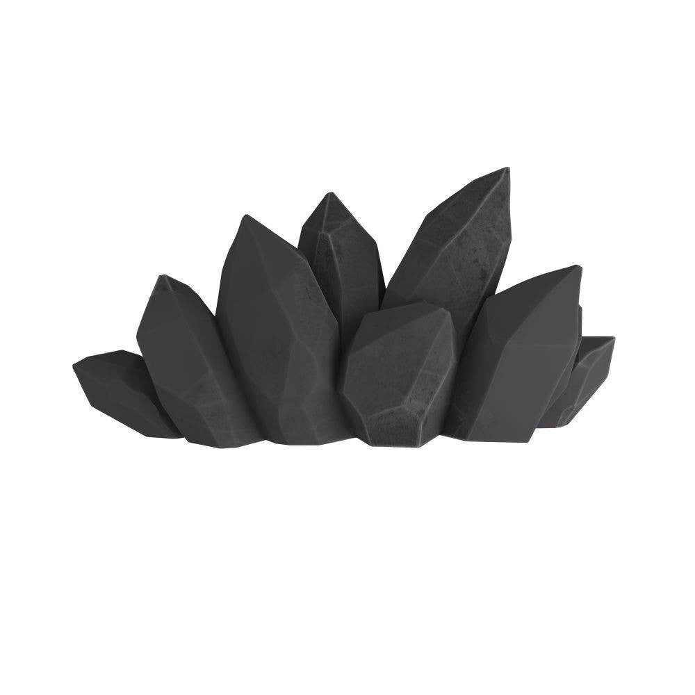 Arteriors - ASC16 - Sculpture - Xalapa - Charcoal