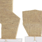Arteriors - ASC17 - Sculptures, Set of 2 - Bianchis - Sand