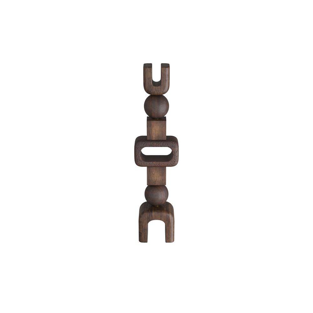 Arteriors - ASS03 - Sculpture - Bakari - Walnut Stain