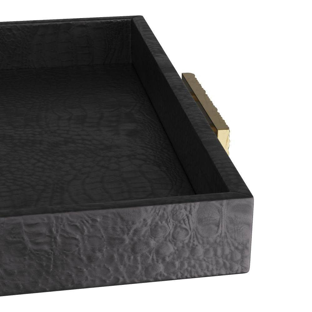 Arteriors - AYI06 - Tray - Gavin - Black