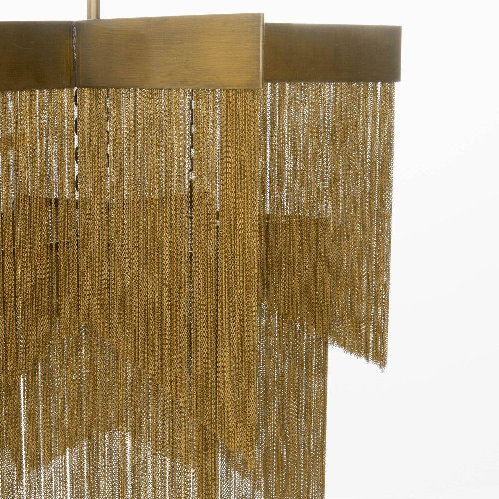 Arteriors - DMI07 - Chandelier - Bridget - Vintage Brass
