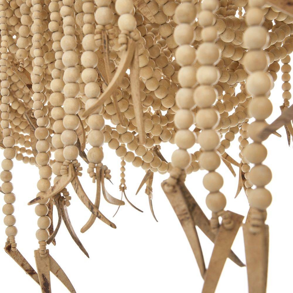 Arteriors DRS02 Baja Linear Suspension in Natural Coconut Shell
