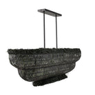 Arteriors - DRS03 - Chandelier - Yessika - Dark Gray Stained