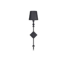 Arteriors - DWI12 - Wall Sconce - Anton - Black