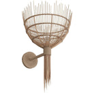 Arteriors - DWS03 - Wall Sconce - Abitha - Natural Coco Midrib