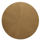 Arteriors - FDS02 - Dining Table - Vetralla - Oyster Oak Veneer/Antique Brass