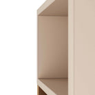 Arteriors - FEI07 - End Table - Talcon - Dove Leather/Antique Brass Clad