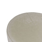 Arteriors - FOI10 - Ottoman - Aurora - White Hair on Hide