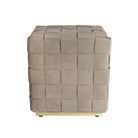 Arteriors - FOI11 - Ottoman - Lakewood - Dove