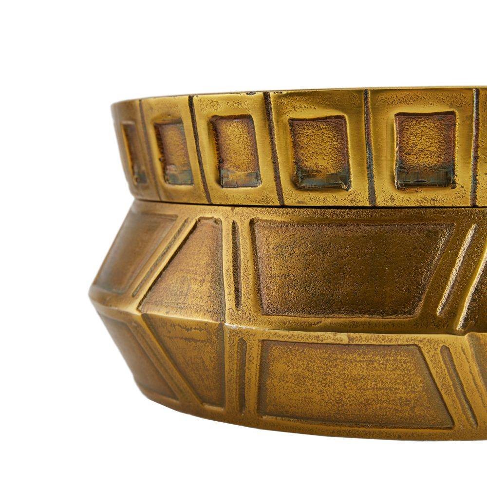 Arteriors - GKAYI01 - Centerpiece, Set of 2 - Millenia - Antique Brass