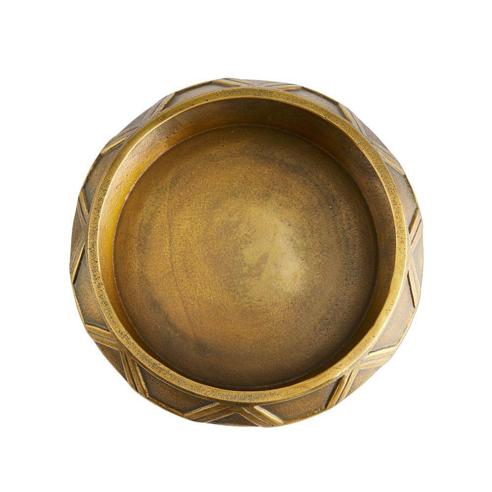 Arteriors - GKAYI02 - Centerpiece, Set of 2 - Millenia - Antique Brass