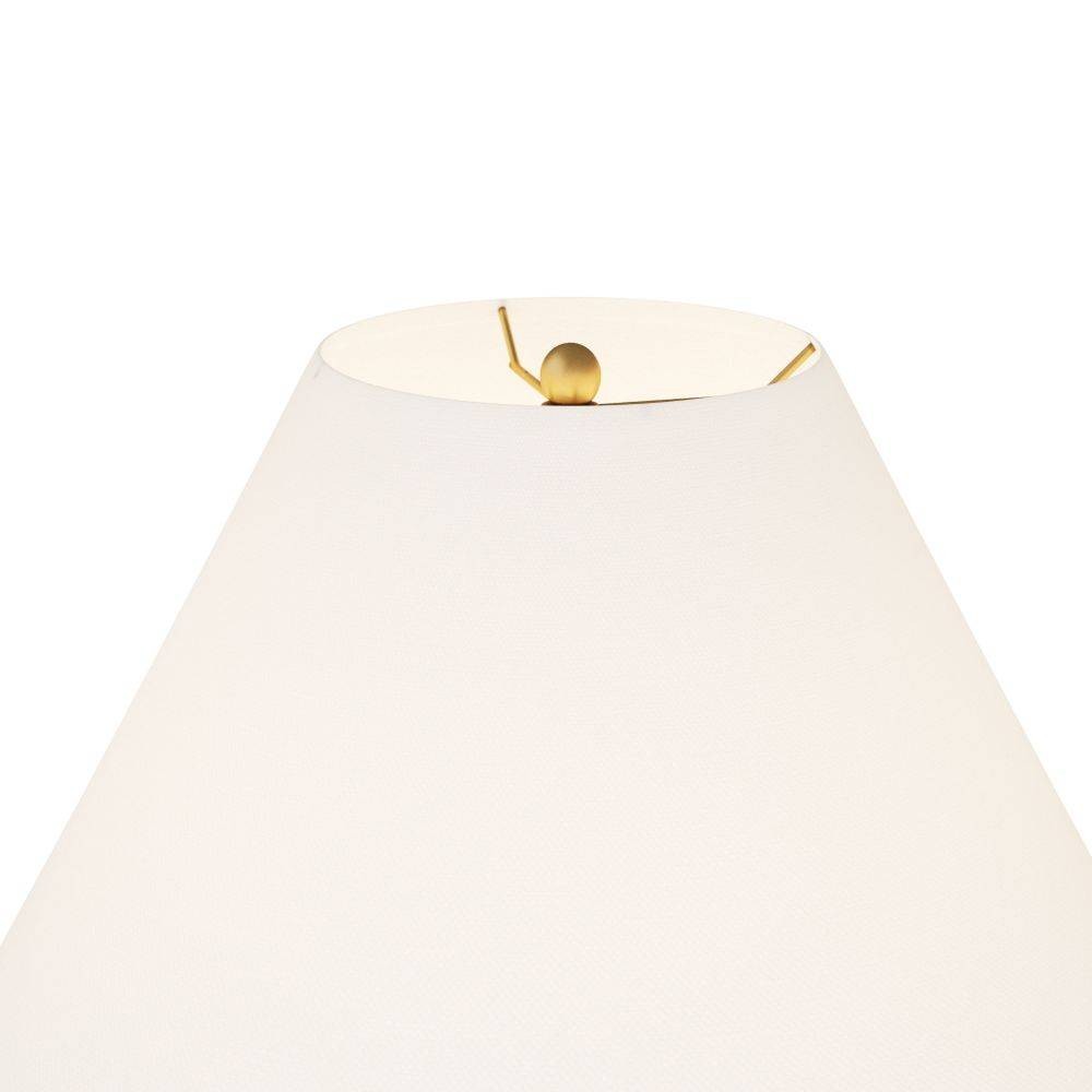 Arteriors - PTC22-SH032 - Table Lamp - Bruce - Ivory, Glass Stone