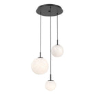 Hammerton Studio - Gaia Round LED Multi-Light Pendant - CHB0092-03-MB-WL-C01-L3 - Canada Light Shop